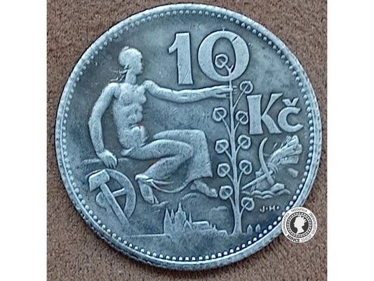 10.koruna - 1.ČSR - 1933