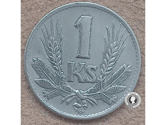 1 koruna - Slovenský Štát - 1940