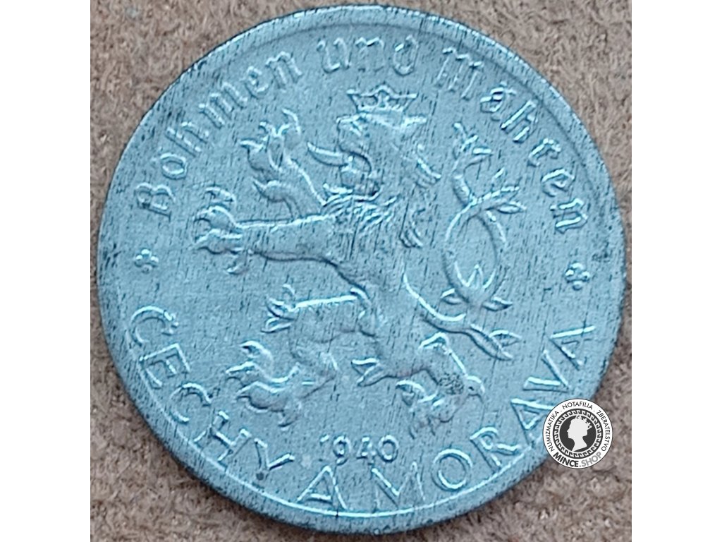 20 halier - Protektorát Čechy a Morava - 1940