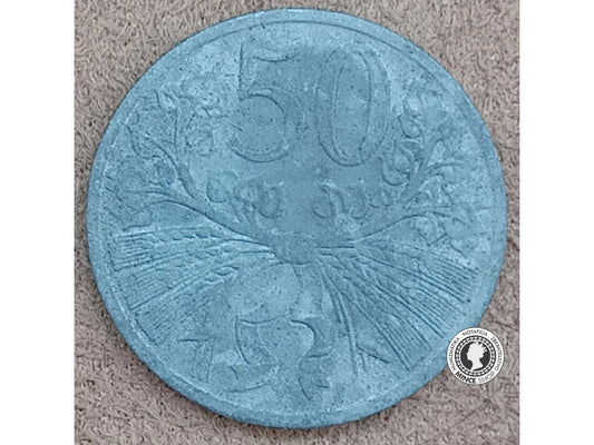 50 halier - Protektorát Čechy a Morava - 1941