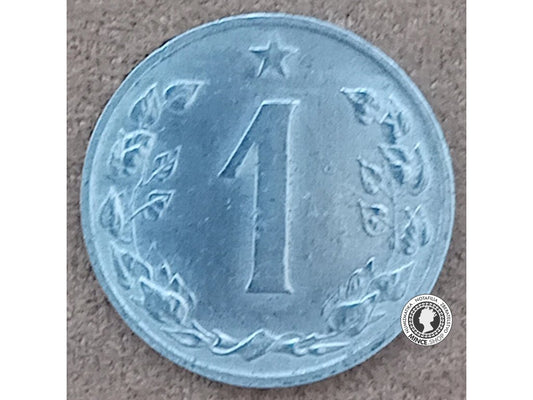 1 halier - Česko-Slovensko - 1956