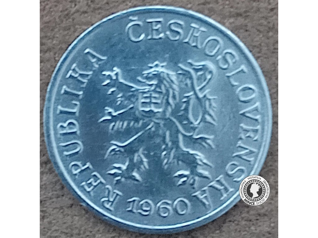 1 halier - Česko-Slovensko - 1960