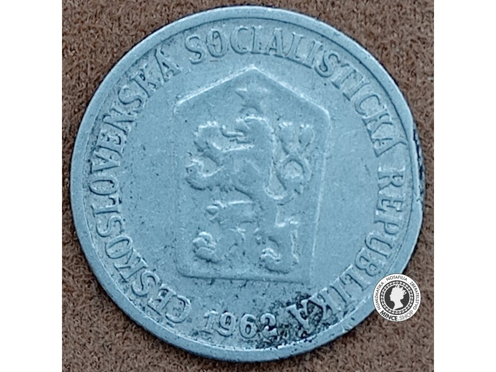 10 halier - Česko-Slovensko - 1962