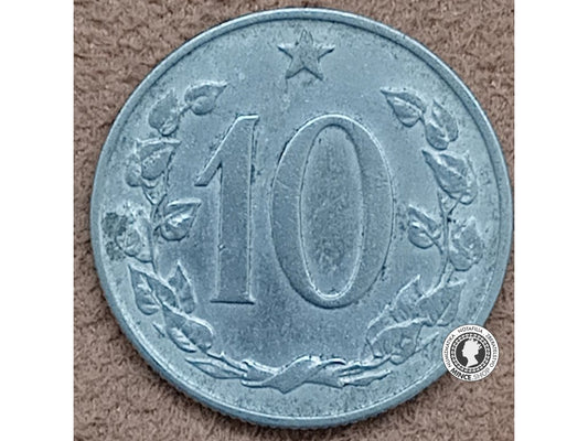 10 halier - Česko-Slovensko - 1969