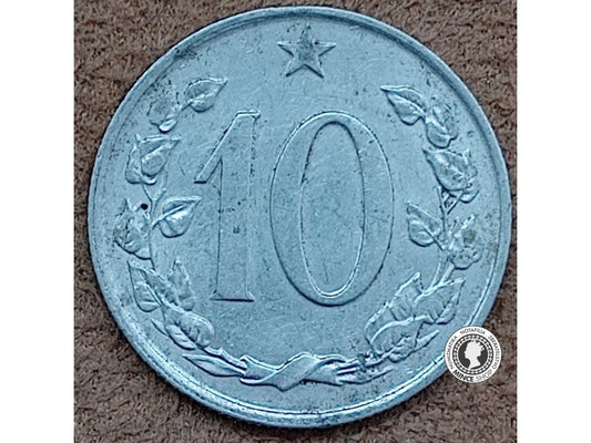 10 halier - Česko-Slovensko - 1971