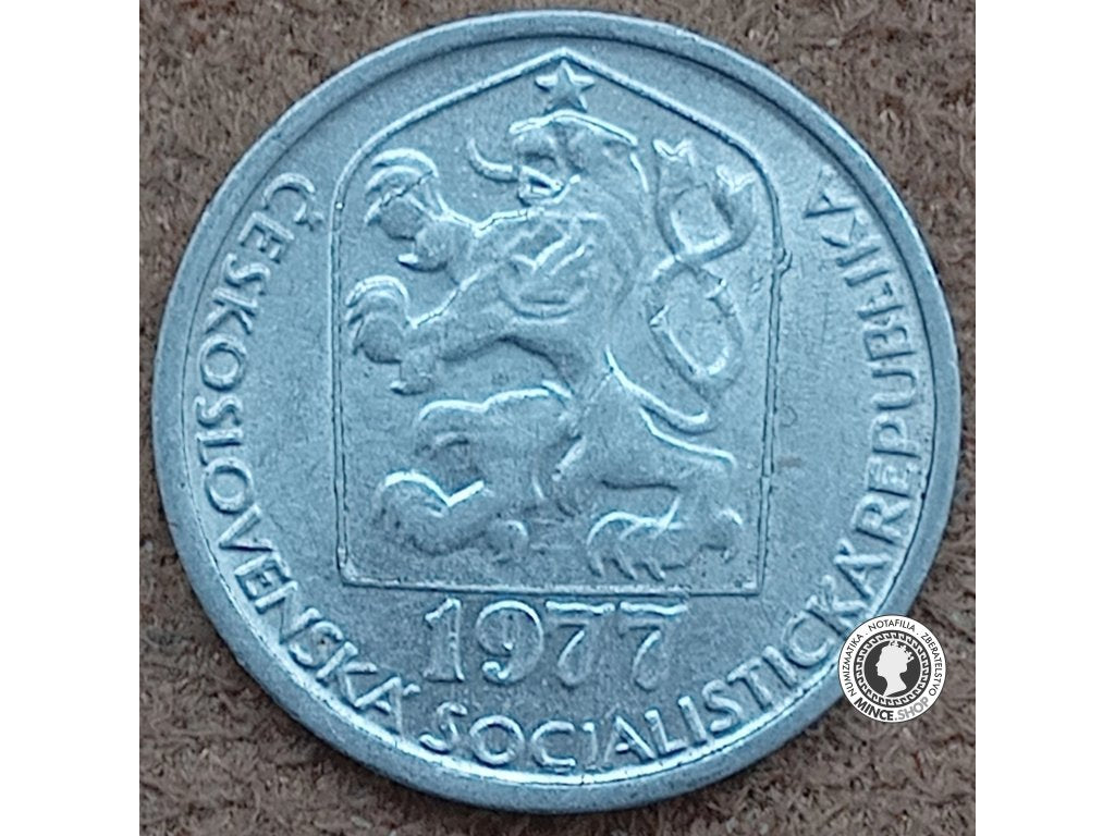 10 halier - Česko-Slovensko - 1977