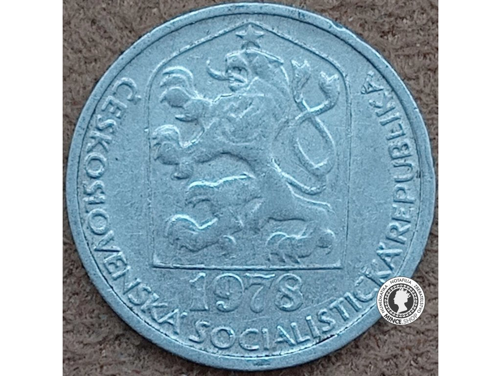 10 halier - Česko-Slovensko - 1978