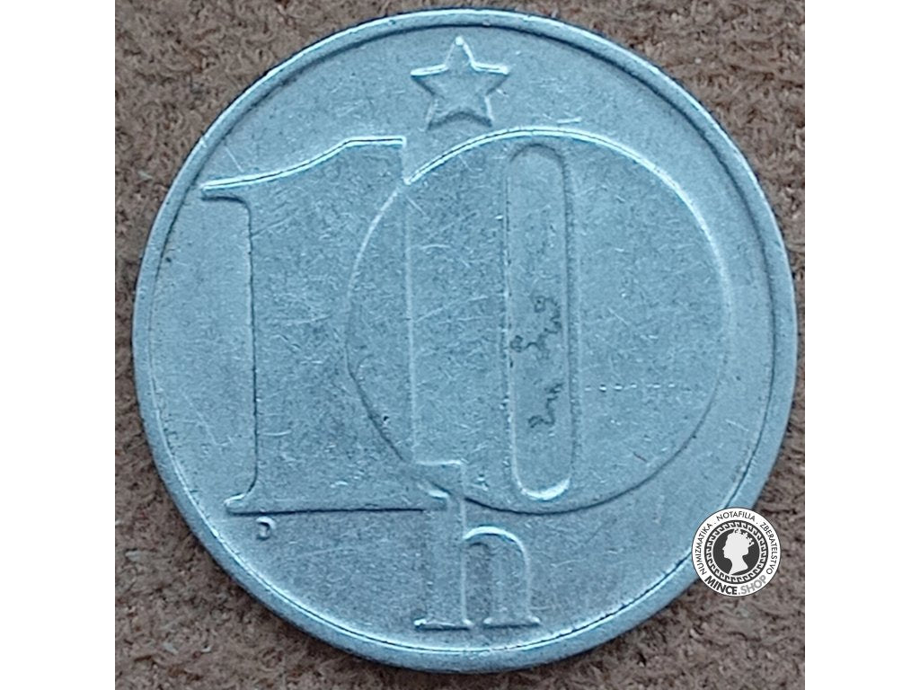 10 halier - Česko-Slovensko - 1978