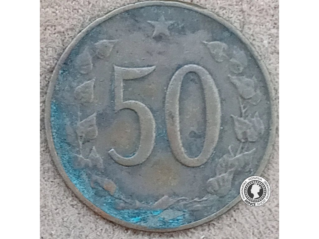 50 halier - Česko-Slovensko - 1965