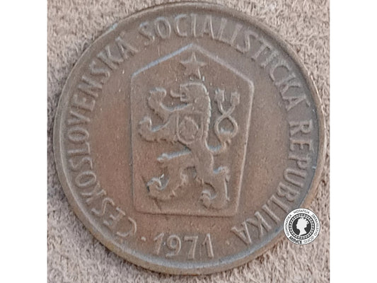 50 halier - Česko-Slovensko - 1971