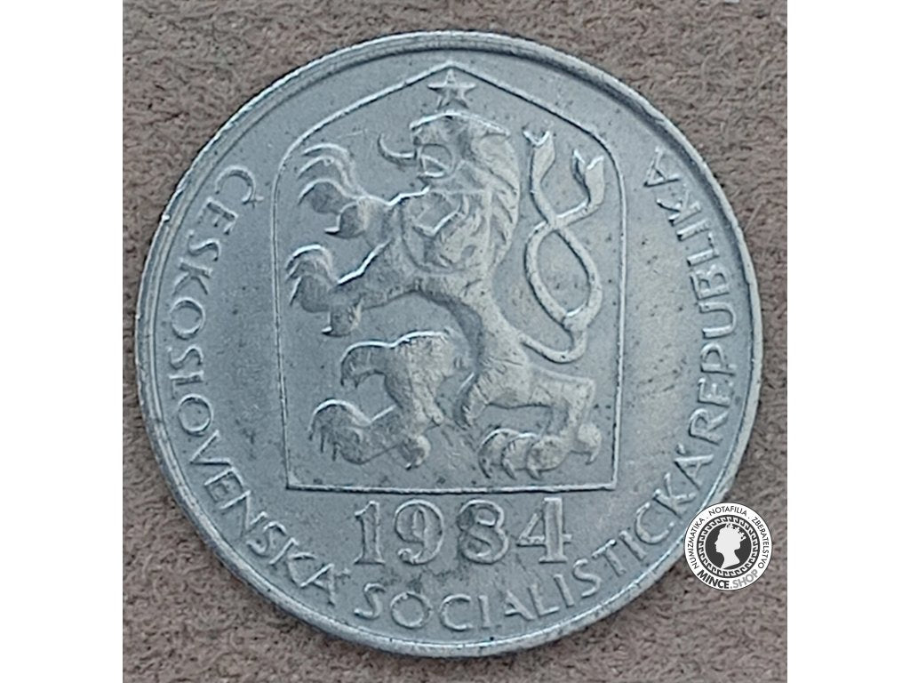 50 halier - Česko-Slovensko - 1984