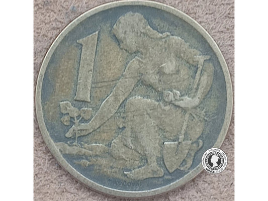 1 koruna - Česko-Slovensko - 1964