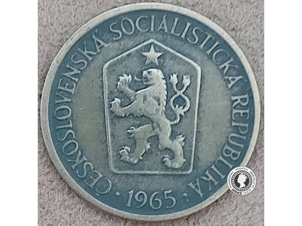 1 koruna - Česko-Slovensko - 1965