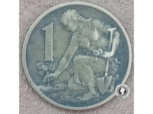 1 koruna - Česko-Slovensko - 1965
