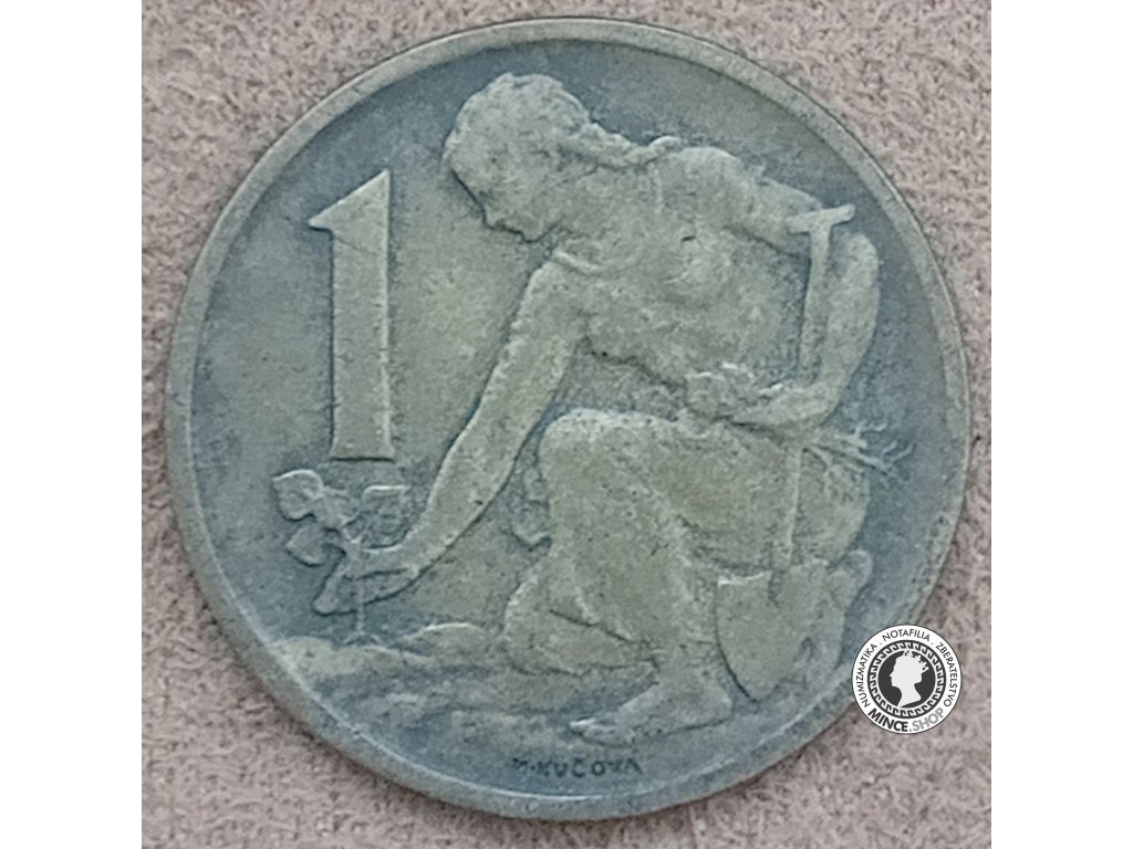 1 koruna - Česko-Slovensko - 1966