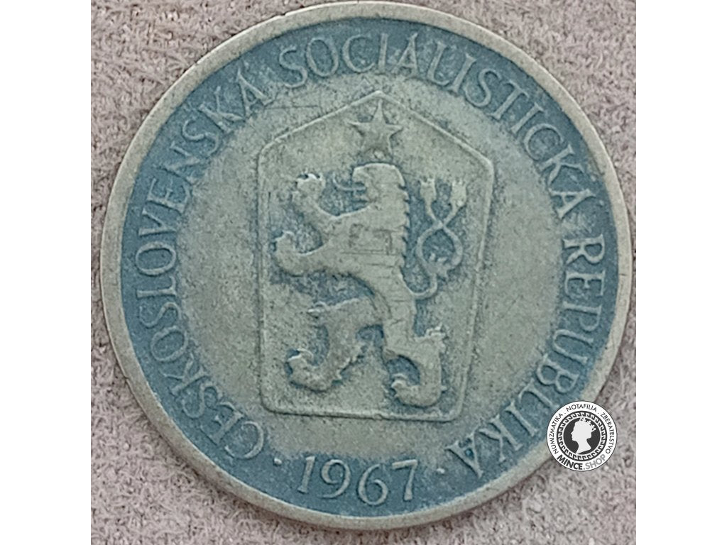 1 koruna - Česko-Slovensko - 1967