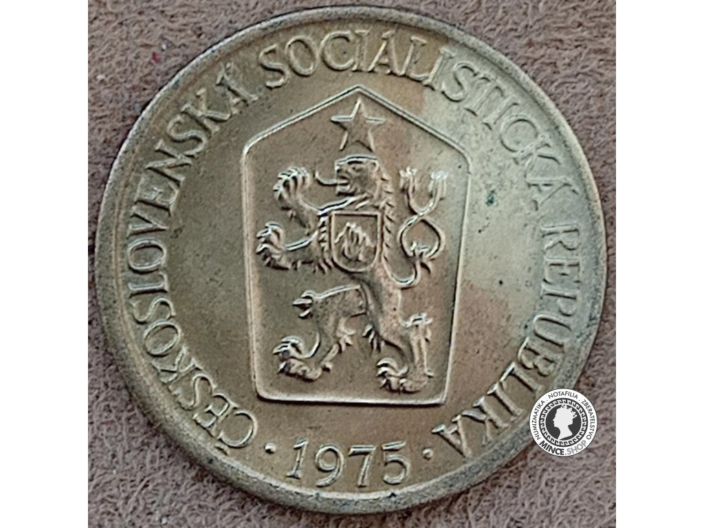 1 koruna - Česko-Slovensko - 1975