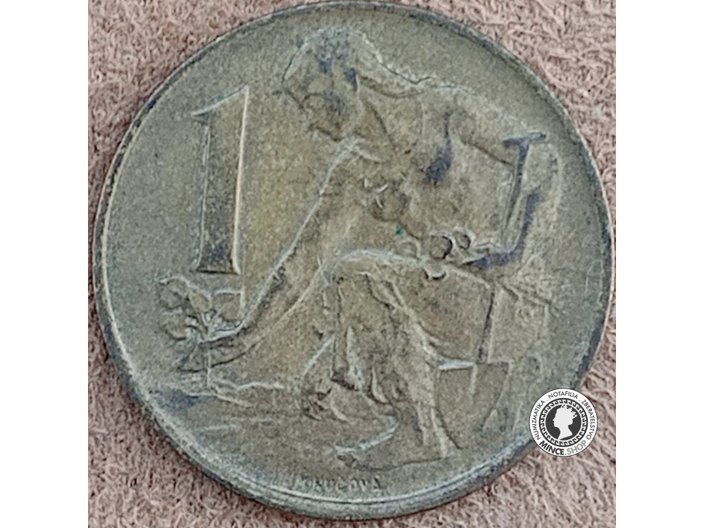 1 koruna - Česko-Slovensko - 1983
