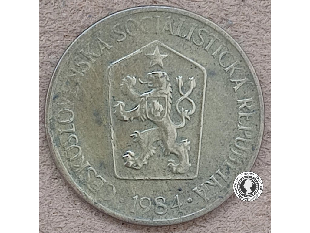 1 koruna - Česko-Slovensko - 1984