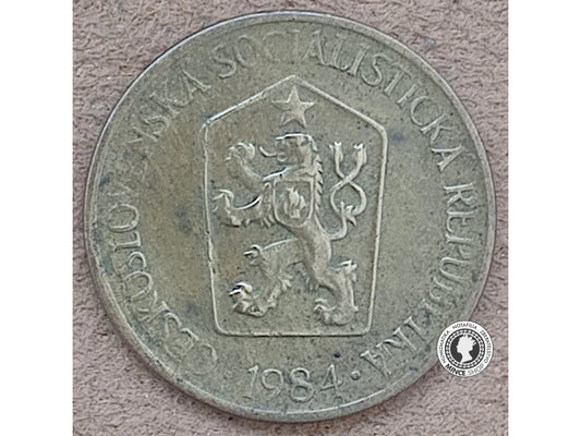 1 koruna - Česko-Slovensko - 1984