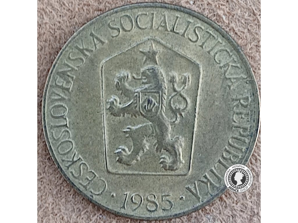 1 koruna - Česko-Slovensko - 1985