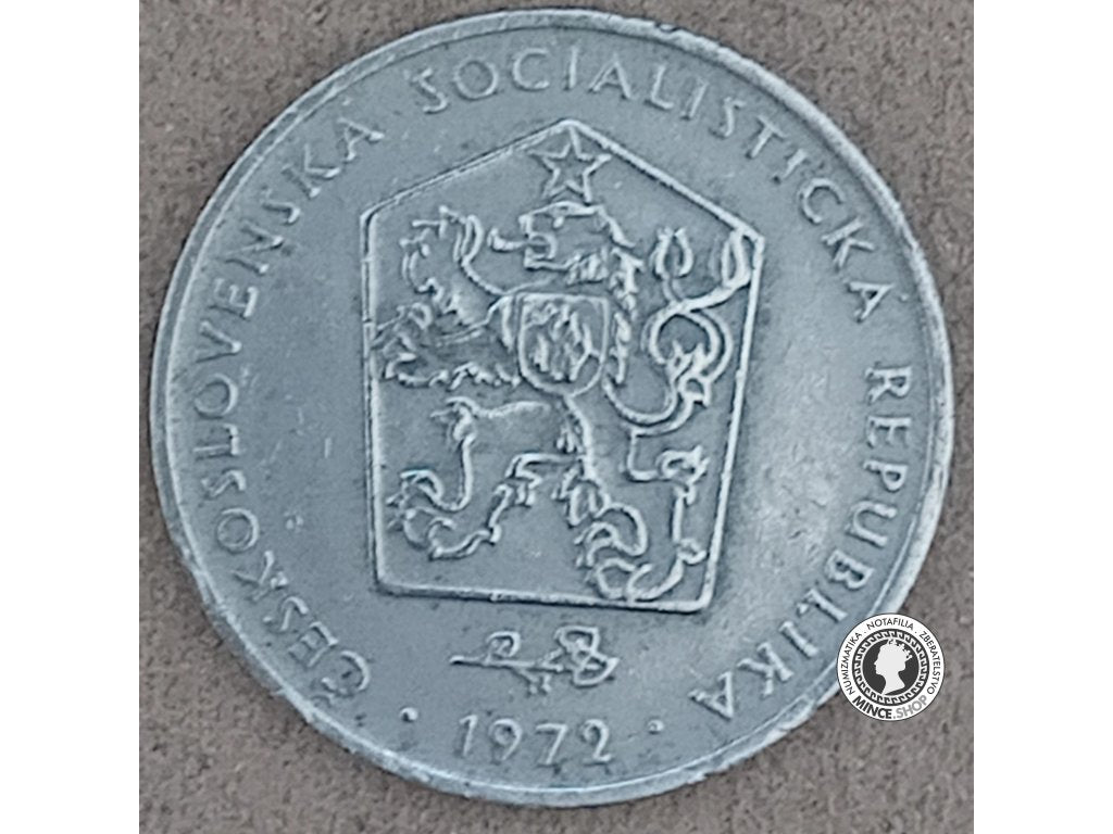 2 koruna - Česko-Slovensko - 1972