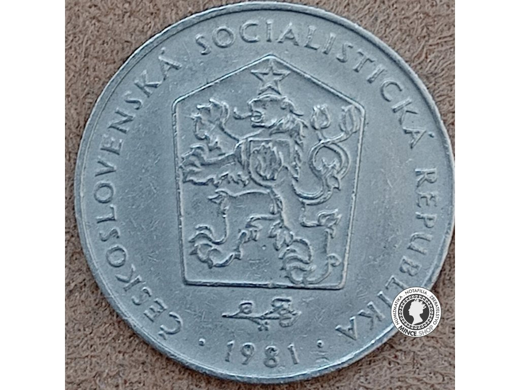 2 koruna - Česko-Slovensko - 1981