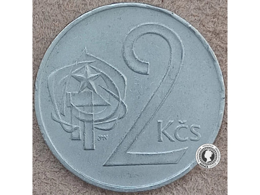 2 koruna - Česko-Slovensko - 1983