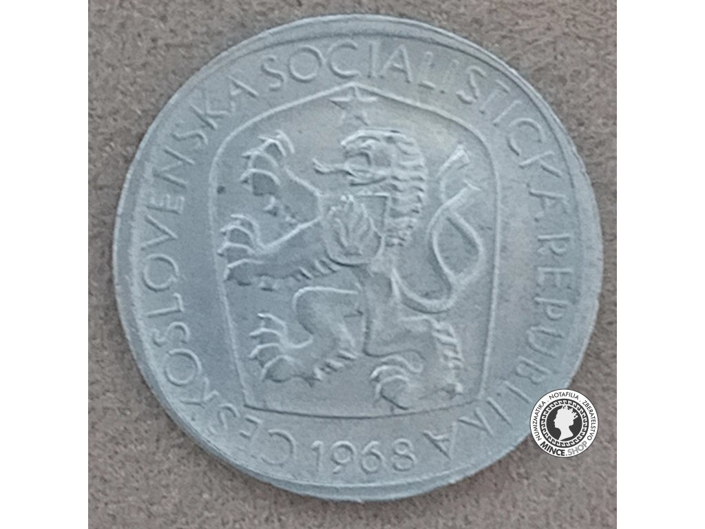 3 koruna - Česko-Slovensko - 1968
