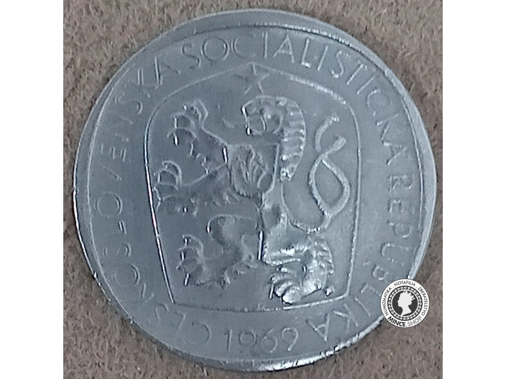 3 koruna - Česko-Slovensko - 1969
