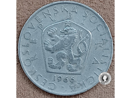 5 koruna - Česko-Slovensko - 1966