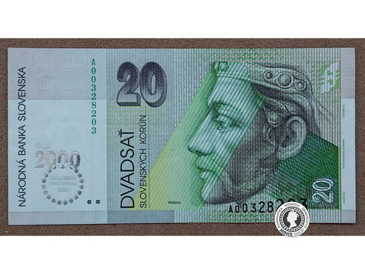 20 Korún - 1993-2006 - Slovensko