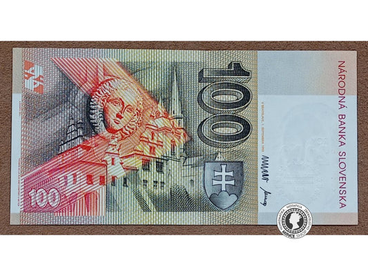 100 Korún - 1993 - Slovensko - Bimilemium - UNC
