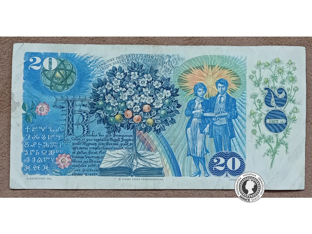 20 Korún koľkovaných - 1988 - ČSSR / Slovensko