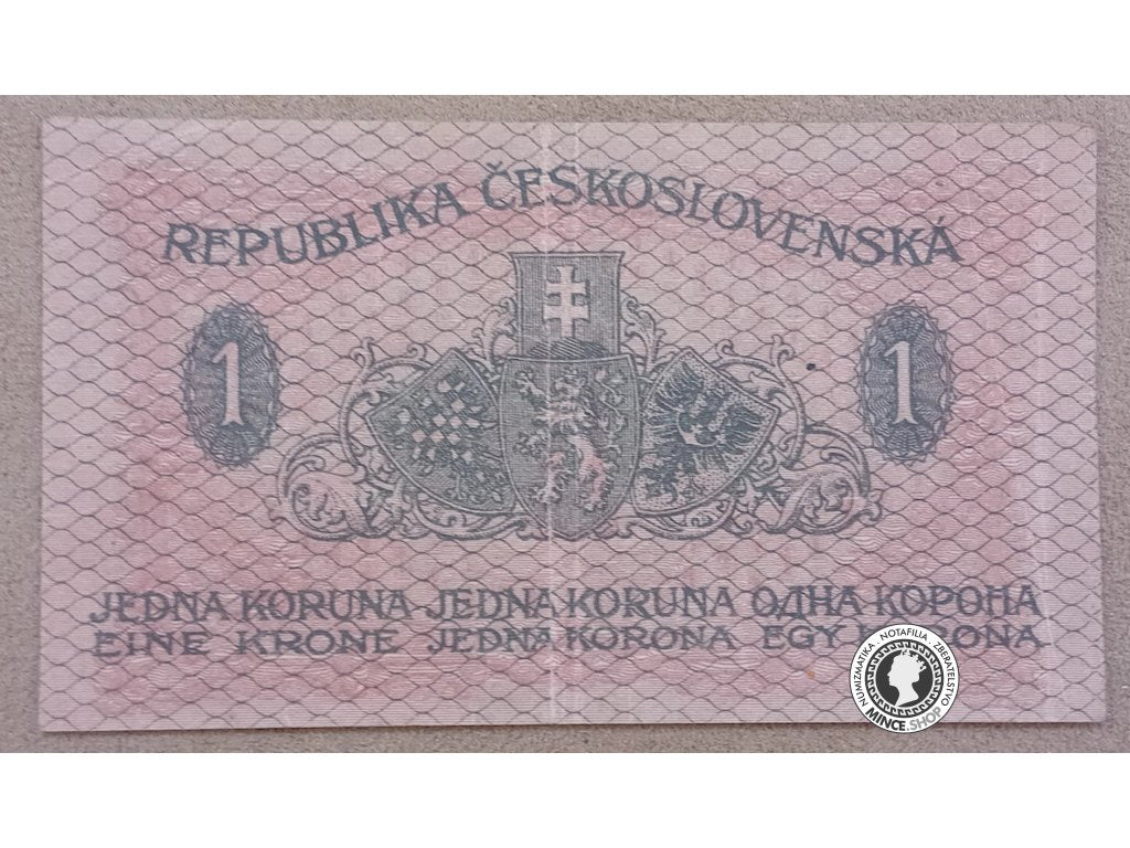1 Koruna - 1919 - 1.ČSR