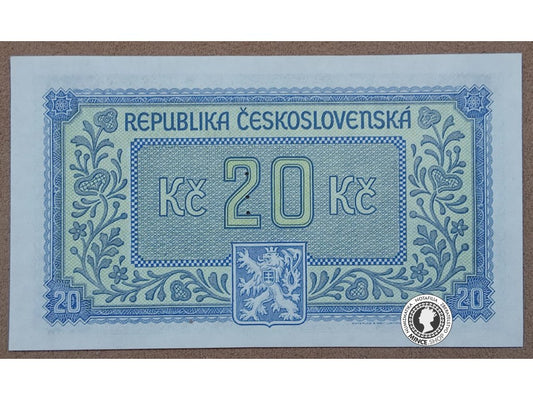 20 Korún - 1945 - ČSR