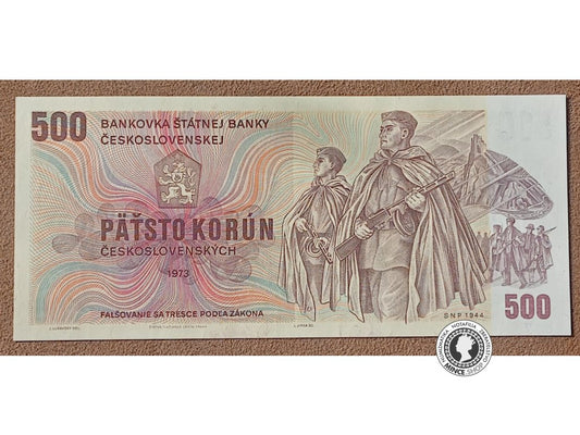 500 Korún - 1973 - ČSSR - UNC