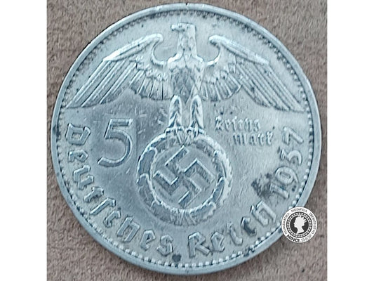 5 mariek - Nemecko - Tretia Ríša - 1937 D