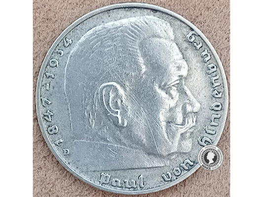 2 marka - Nemecko - Tretia Ríša - 1937 D