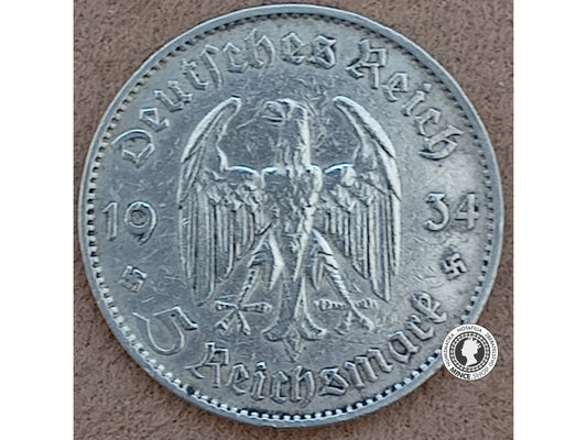 5 mariek - Nemecko - Tretia Ríša - 1934 F