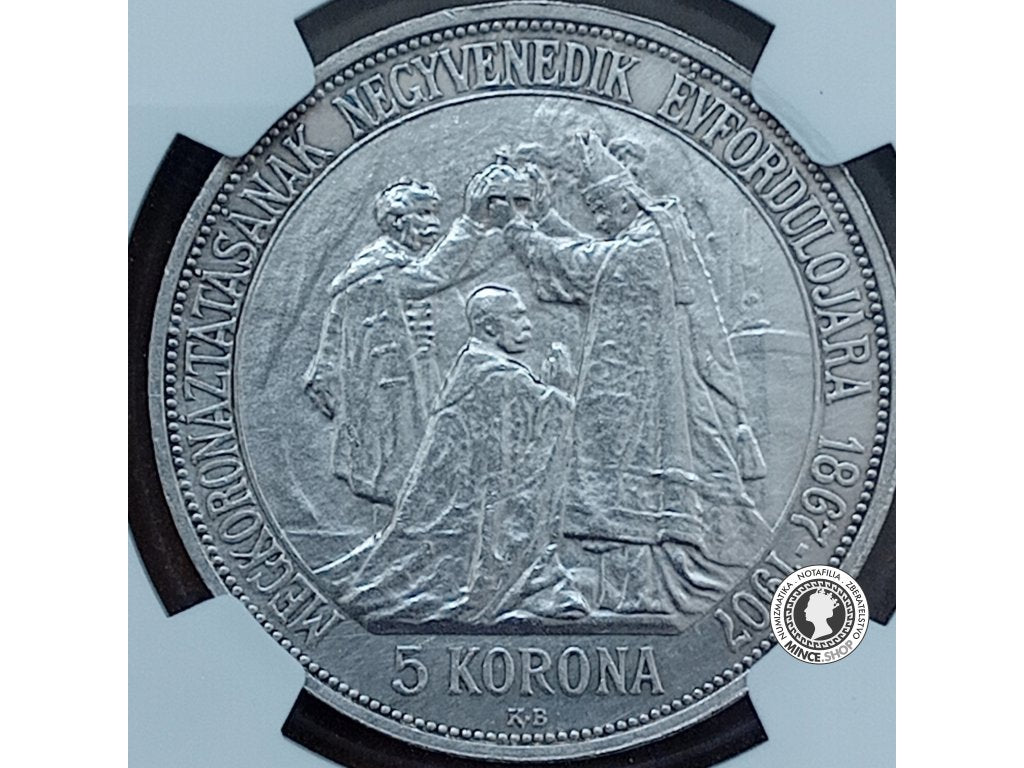 5 korona - Rakúsko-Uhorsko - 1907 - UNC Details