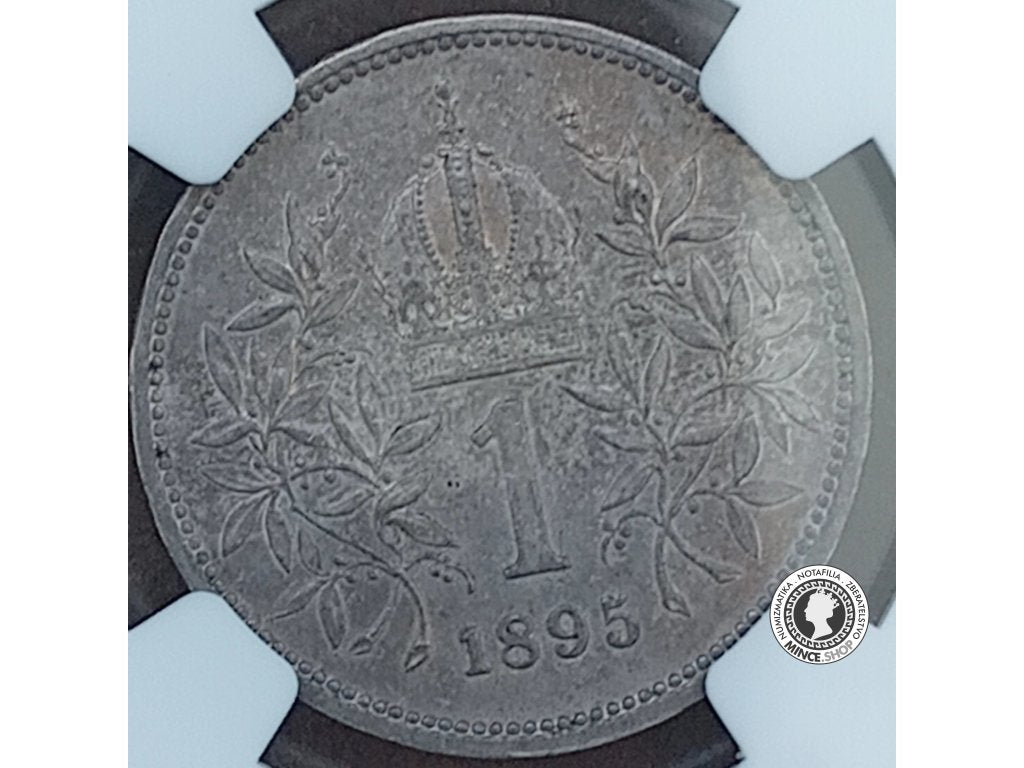 1. koruna - Rakúsko-Uhorsko - 1895 - MS 63