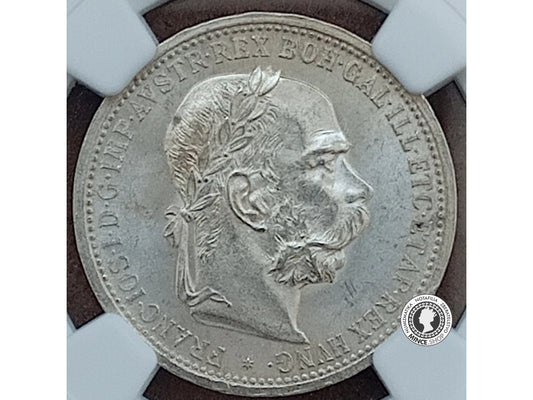 1. koruna - Rakúsko-Uhorsko - 1894 - MS 63