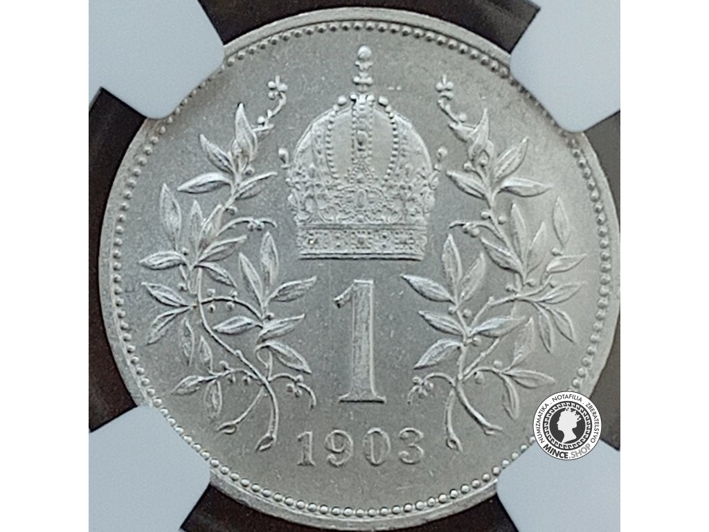 1. koruna - Rakúsko-Uhorsko - 1903 - MS 62