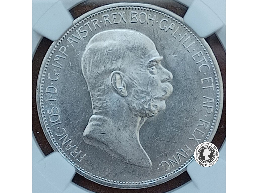5. koruna - Rakúsko-Uhorsko - 1908 - NGC