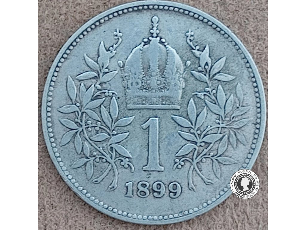 1 koruna - Rakúsko-Uhorsko - 1899