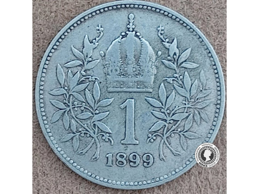 1 koruna - Rakúsko-Uhorsko - 1899
