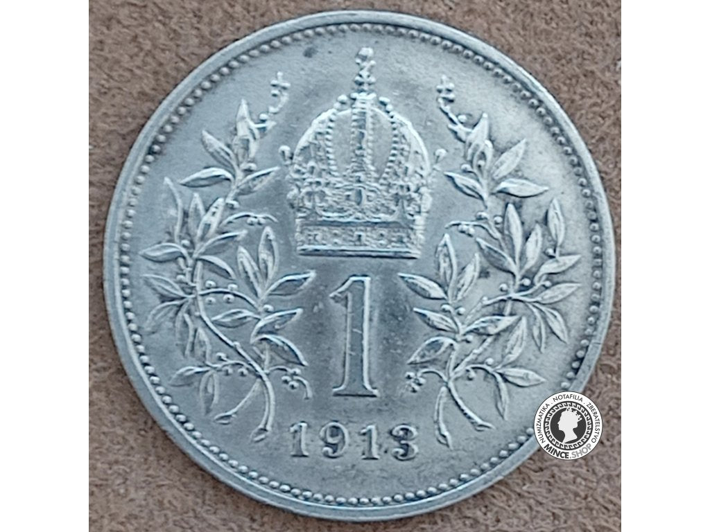 1 koruna - Rakúsko-Uhorsko - 1913