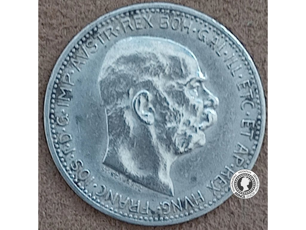 1 koruna - Rakúsko-Uhorsko - 1913