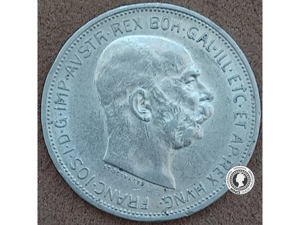 2 koruna - Rakúsko-Uhorsko - 1913
